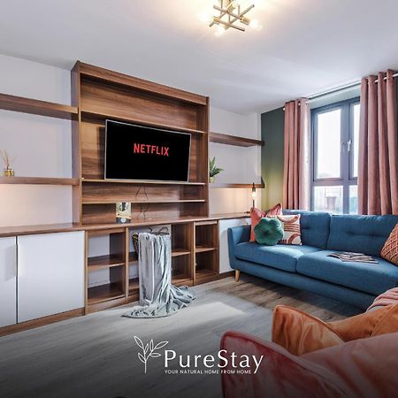 Stunning Five Bedroom Manchester House With Free Parking By Purestay Short Lets & Serviced Accommodation Luaran gambar