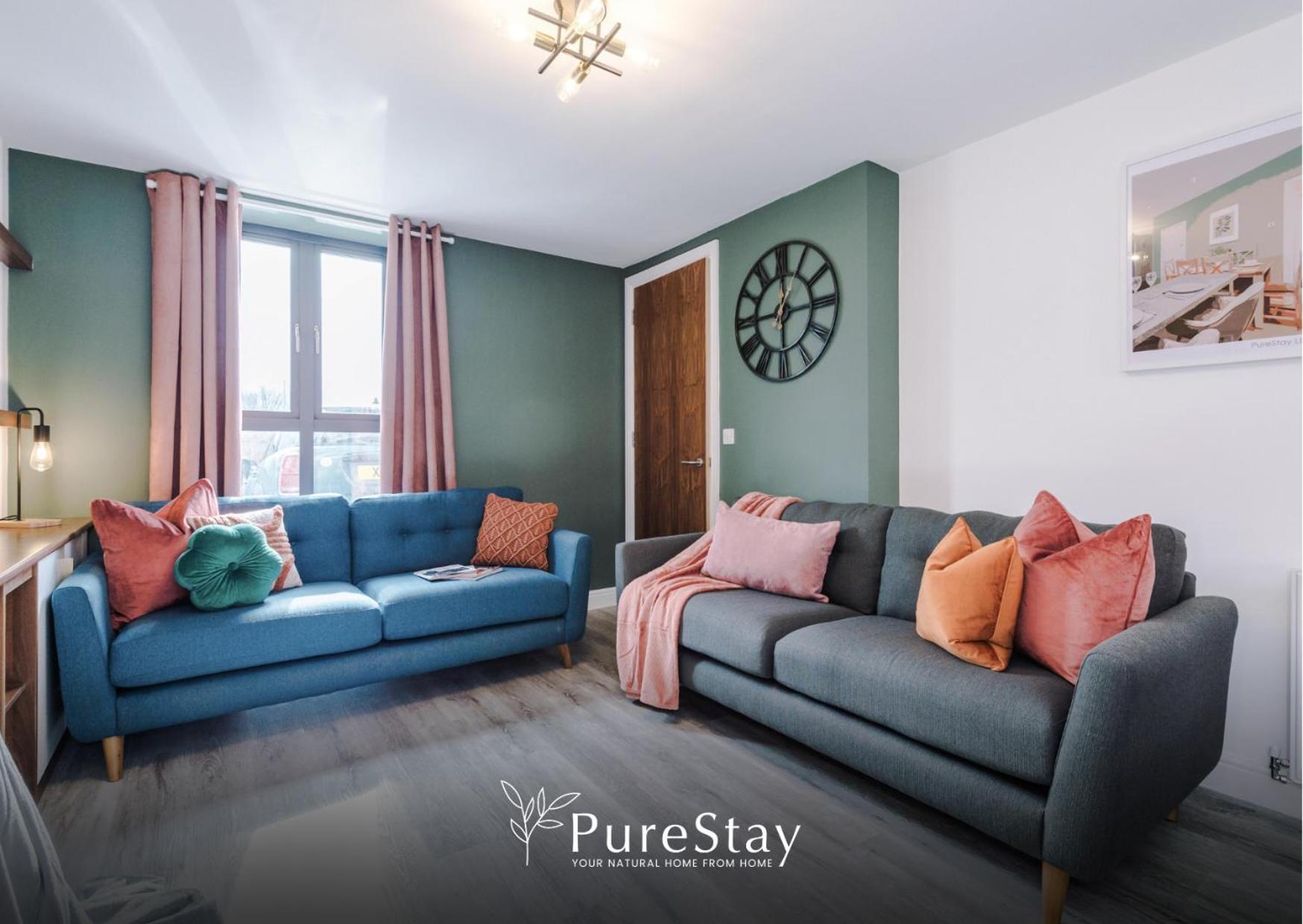 Stunning Five Bedroom Manchester House With Free Parking By Purestay Short Lets & Serviced Accommodation Luaran gambar