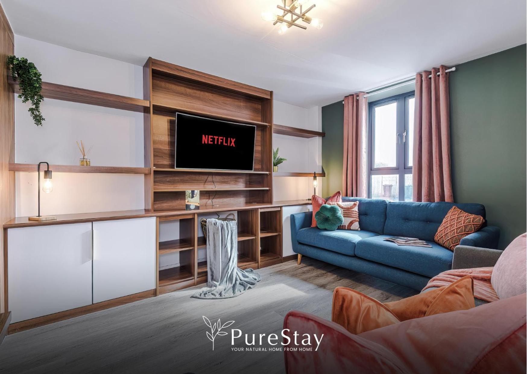 Stunning Five Bedroom Manchester House With Free Parking By Purestay Short Lets & Serviced Accommodation Luaran gambar