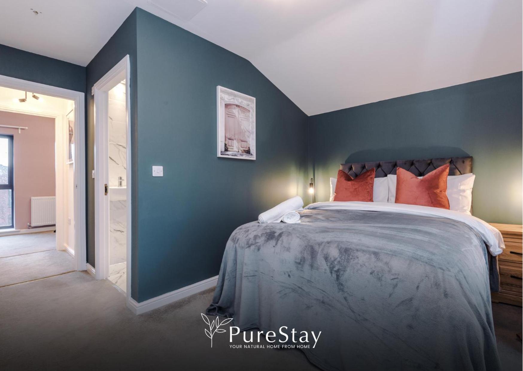 Stunning Five Bedroom Manchester House With Free Parking By Purestay Short Lets & Serviced Accommodation Luaran gambar